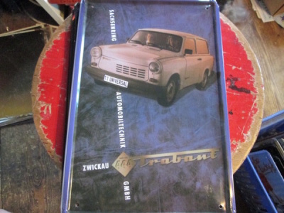 Peltikyltti Trabant Zwickau