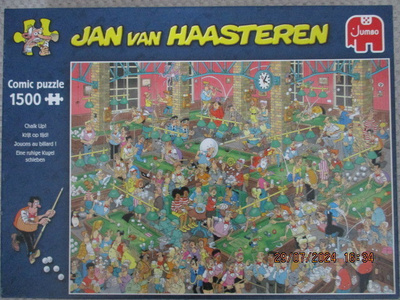 PALAPELI (JAN VAN HAASTEREN) CHALK UP! - BILJARDISALILLA