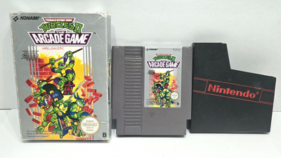 NES - Teenage Mutant Hero Turtles II Arcade Game