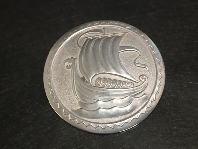 ISO Viking Laiva rintakoru solki rintaneula