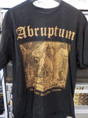 ABRUPTUM - DE PROFUNDIS MORS VAS COUSUMET T-PAITA KOKO XL