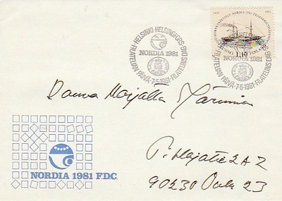 ERIKOISLEIMA , Nordia 1981, Helsinki 7.5.1981
