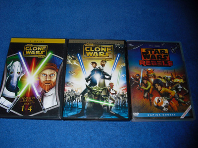 STAR WARS (animaatio/paketti) DVD, Suomi -puhe