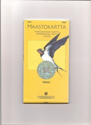 Maastokartta 1:50 000 Tervo