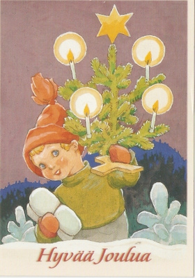 Rudolf Koivu: Poika ja joulukuusi. Kulk.