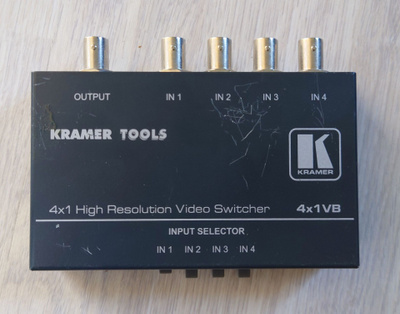 Kramer 4x1VB - 4x1 High Resolution Video Switcher