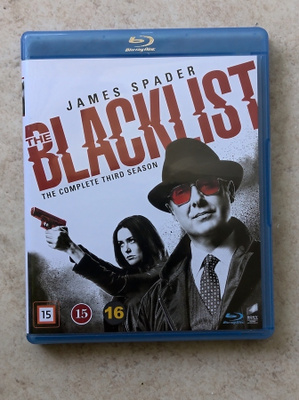 The Blacklist, kausi 3, 6 x blu-ray. James Spader