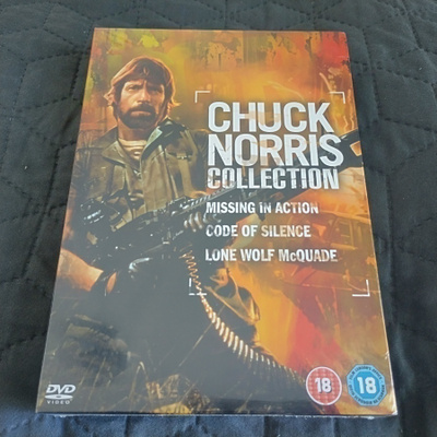 Chuck Norris Collection DVD **muoveissa**