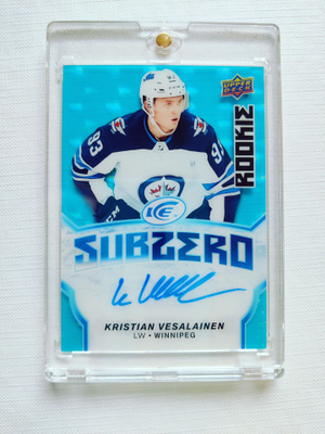 Kristian Vesalainen - 18-19 UD Ice SubZero Rookie Auto