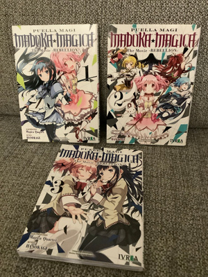 MADOKA MAGICA: THE MOVIE - REBELLION  (OSAT 1 -3) SUOMI