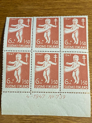 TUB 6MK+1,50MK NUMERO KUUSILO**