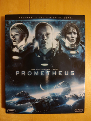 Prometheus Blu-ray + DVD Suomi