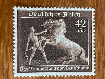 SAKSA REICH 1939 LAUKKAKISA RUSKEA NAUHA**