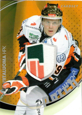 2011-12 Cardset VILLE VIITALUOMA HPK Patch