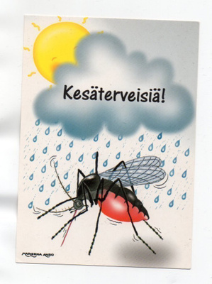 °°KESÄTERVEISIÄ!°° -KORTTI /Ml Ansio (812)