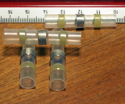 TINAJATKO 5 kpl, 3-6 mm² keltainen