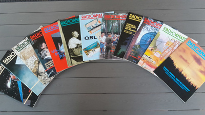 Radioamatööri lehti 1995 koko Vuosikerta, 12 lehteä
