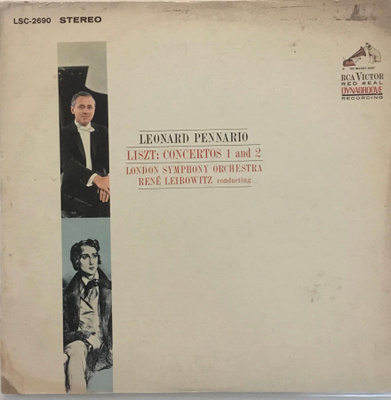 Franz Liszt - Pianokonsertot 1 & 2 LP