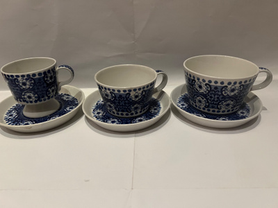 Arabia Ali kahvikupin lautanen 13cm 1-3 kpl