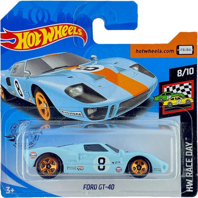 HOT WHEELS # FORD GT-40 / HW Race day