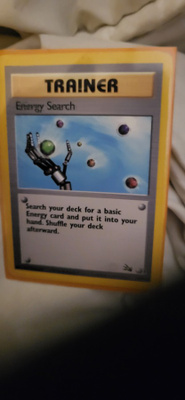 Energy Search 59/62 Fossil Set card