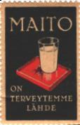 MAITO KIRJEENSULKIJAMERKKI
