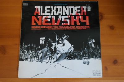 Prokofieff:Alexander Nevsky LP.