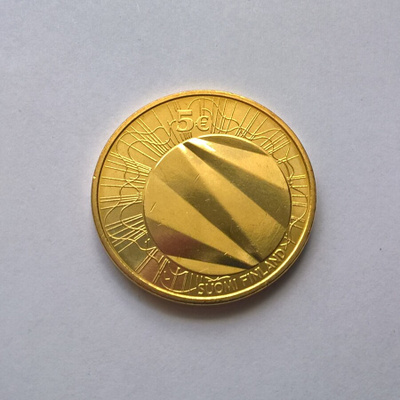 Suomi 5 euro, World Design Capital Helsinki, bu, v. 2012