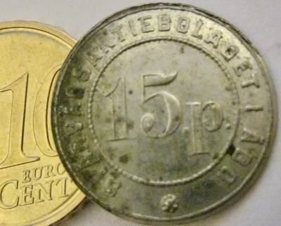 VANHA Poletti 15 p Raitiovaunu Turku