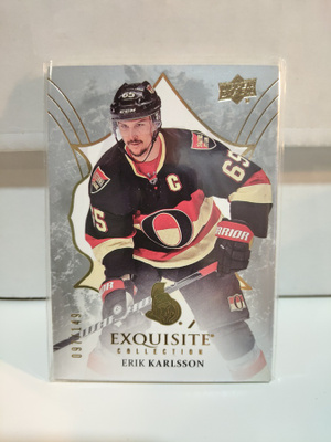 2016-17 Upper Deck Black Diamond #21 Erik Karlsson 097/149