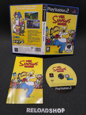 The Simpsons Game PS2 - CIB
