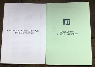 Eduskunnan puhelinnumerot