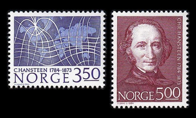 Norja 902-3 ** Christopher Hansteen (1984)