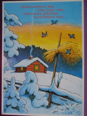 Teutori linnut lyhteellä