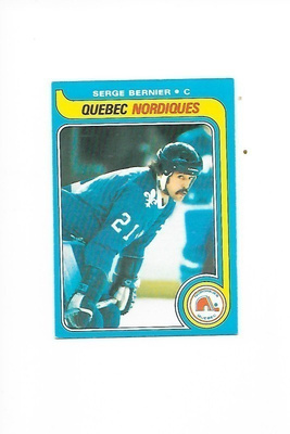 1979-80 OPC #47 Serge Bernier Quebec Nordiques