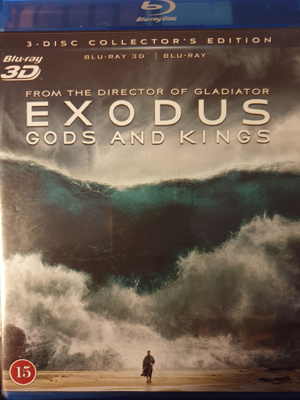 Exodus gods and kings 3D BLU-RAY