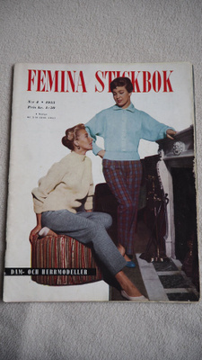 FEMINA STICKBOK n:r 4, 1955