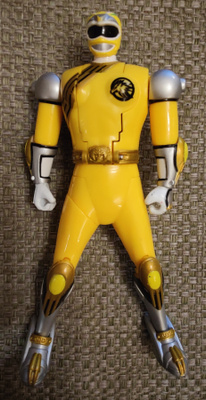 Power rangers Spin morphers yellow ranger