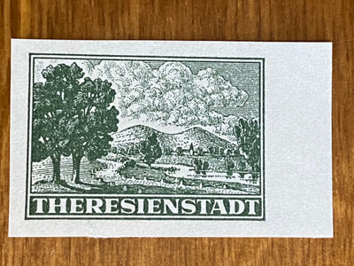 SAKSA BÖHMEN MÄHREN 1943 REKISTÖINTIMERKKI HAMMASTAMATON**