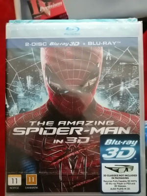 Amazing Spider-Man 3D Blu-ray