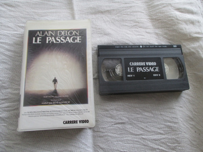 ALAN DELON - LE PASSAGE ( vanha vhs video