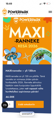 Powerpark ranneke x4