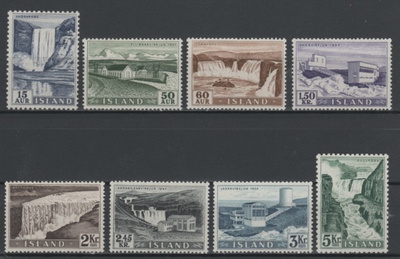 (S0036) ICELAND, 1956 (Waterfalls and Electric Power Plants)