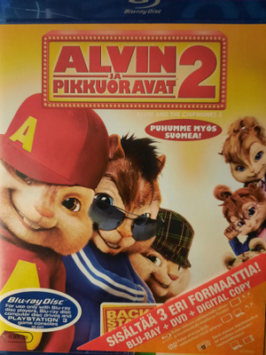 ALVIN JA PIKKUORAVAT 2 Blu-ray