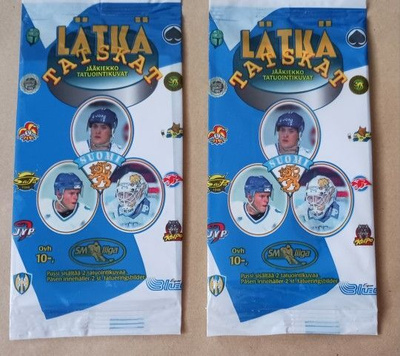 Lätkätatskat # 2, 2 pakettia (4 tatskaa)