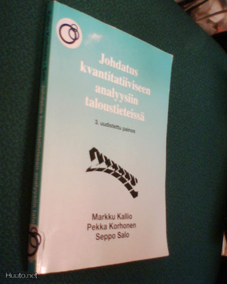 Johdatus kvantitatiiviseen analyysiin taloustieteissä (2011)
