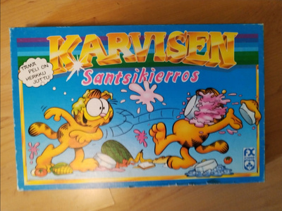 Karvinen sanstsikierros lautapeli (1988)