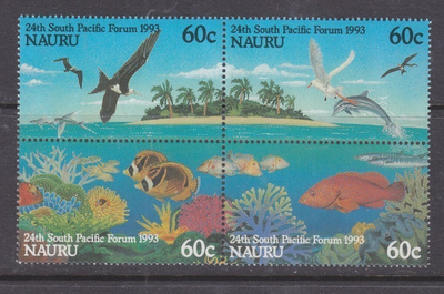 Nauru meri aiheinen nelilö 1993.