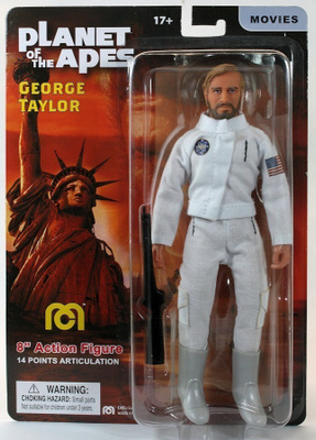 PLANET OF THE APES GEORGE TAYLOR ACTION (19 247) n.20cm, kan