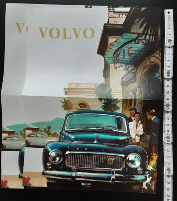 2 kpl postereita Volvo Edition Atlas keräilysarjasta